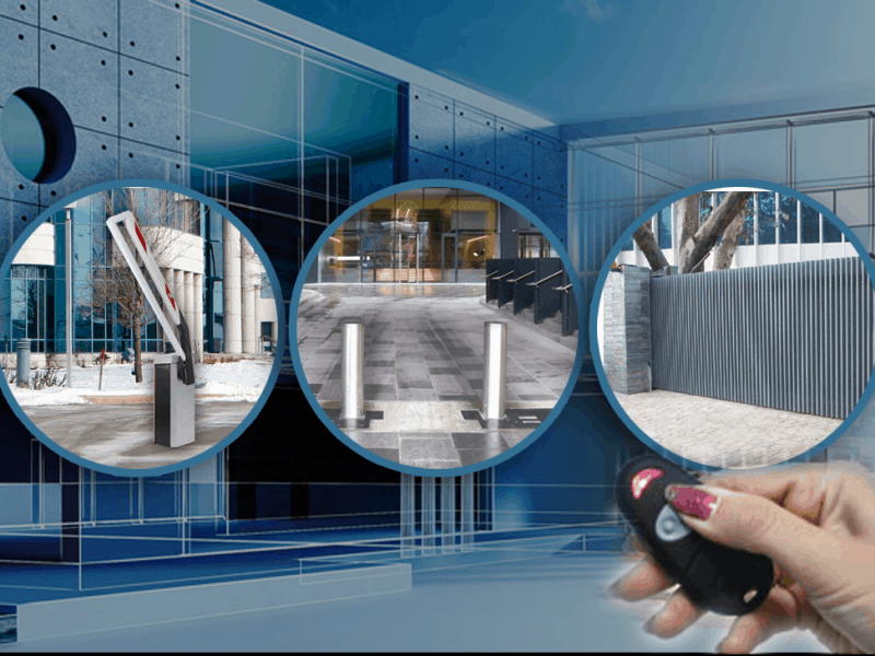 Automatic Doors for car parks and building security